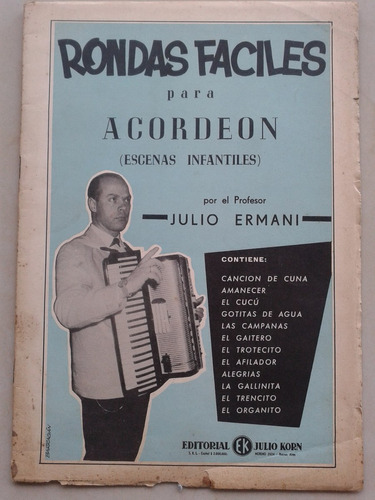 Rondas Faciles Para Acordeon Escenas Infantiles Julio Ermani