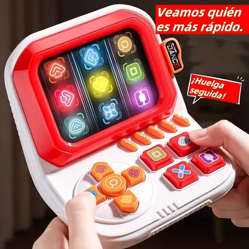 Yuju Juguete Popit Electronico Antiestré Juego Quick Push Consola Tiene Luces