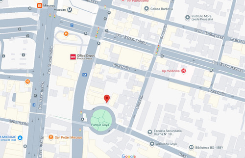 Casa Venta En Colonia Insurgentes Mixcoac, Goya #·22 Benito Juárez. Casa Con Frente A Glorieta Goya, Uso De Suelo Hs (plurifamiliar, Comercio, Servicios E Industria). 5 Niveles Y Cus 849 M2. Fl19-ru
