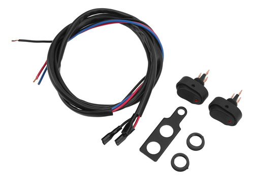 12v 30a Alterna 3p Spst Para Ativar O Indicador Vermelho Led