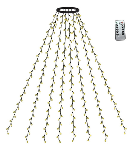 Luces De De Navidad Con Anillo De 3m 400 Luces Luz Cálida