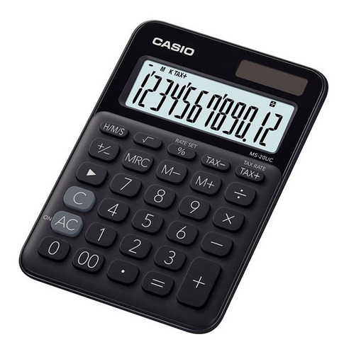 Calculadora Casio Escritorio Ms-20uc-bk