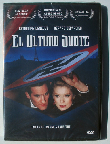 Dvd  El Ultimo Subte - Truffaut  Deneuve  Depardieu  Cerrada