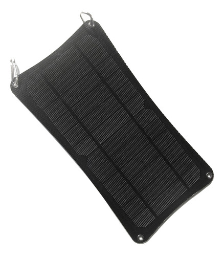 Panel Solar De 10 W Y 5 V Con Puerto Usb Dual Y Barra De Car