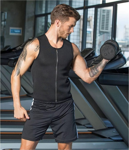 Chaleco De Neopreno Fitness Gym Hombre Todos Los Talles