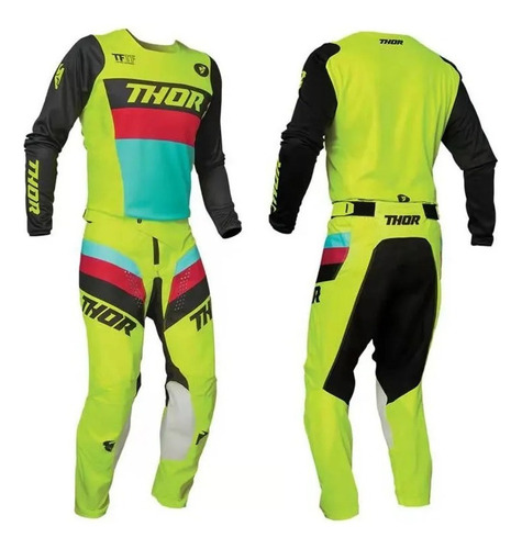 Conjunto De Camiseta De Motocross Thor Prime Pro Mx Traje De