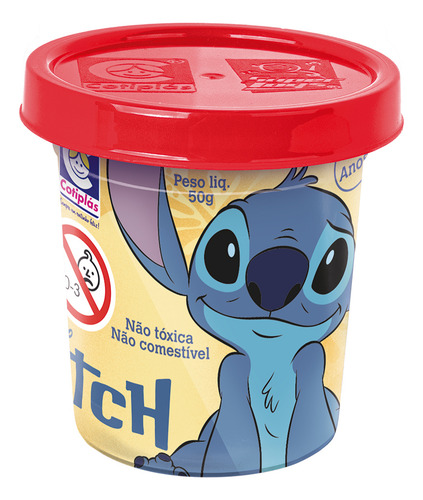 Brinquedo Brincadeira Do Stitch Com Massinhas