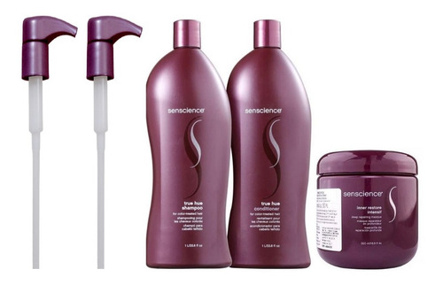 Senscience True Hue Sh+cond+másc Intensif 500ml+válvulas