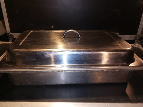 2 Chafing Dish 5 Bandejas Grandes 5 Bandejas Pequeñas 250ver