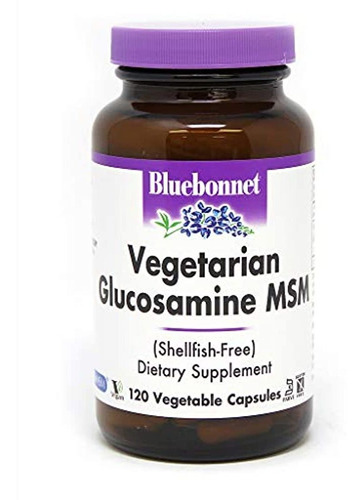 Bluebonnet Vegetarian Glucosamina Plus Msm Suplemento