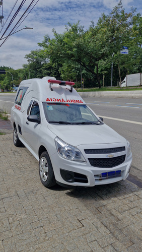 Chevrolet Montana 2019 ambulância 1.4 Ls Econoflex 2p