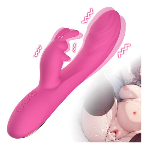 Consolador Vibrador Punto G Doble Clitoris Orgasmo Sexual