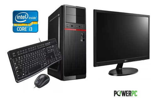Imagen 2 de 10 de Pc Completa Core I3 Con 8gb Ram / Wifi / Monitor 19 Outlet
