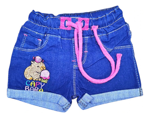 Short Mezclilla Keyli Para Niña