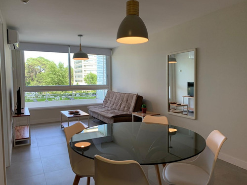 Imagen 4 de 16 de Apartamento Punta Del Este Edif Greenlife Alquiler Temporal 1 Dorm Av Roosevelt A Estrenar 4 Personas
