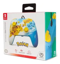 Comprar Control Pro Alambrico Power A Switch Pikachu Charge