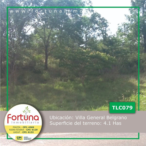 Imagen 3 de 6 de Venta De Hectáreas En Villa General Belgrano - Tlc0079