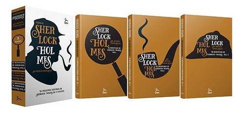 Box As Aventuras De Sherlock Holmes - 3 Livros