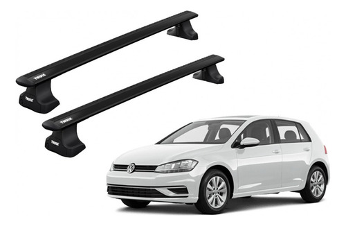 Barras Thule Volkswagen Golf  13-19 Tn / Wingbar Black