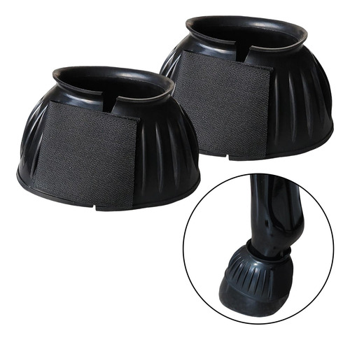 2 Uds. Botas De Campana De Caballo Overreach Boot Hoof