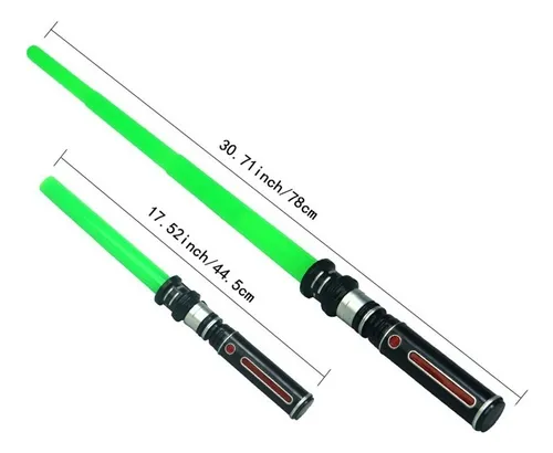 Espada Láser Retráctil Luke Light Sable De Star Wars De Pqbd