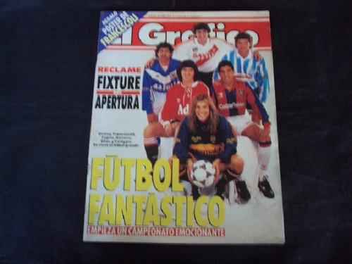 Revista El Grafico # 3956 - Tapa Futbol Fantastico