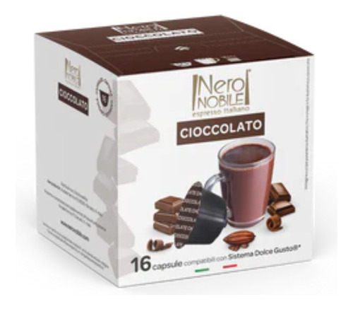 Nero Nobile Capsulas Dolce Gusto Sabor Cioccolato (16 Un)