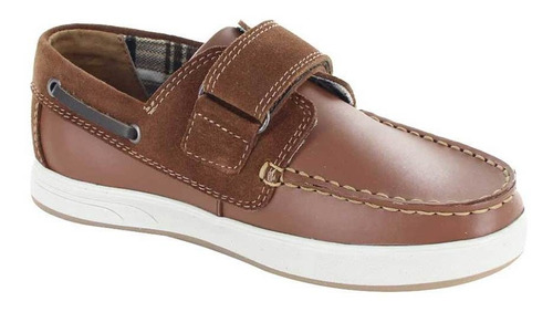 Zapato Casual Audaz 442803m Para Joven 22 Al 26 Camel E2