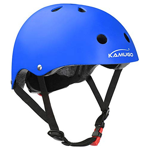 Kamugo Niños Casco Bicicleta,toddler Casco Ajustable Bicicle