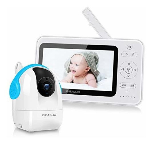 Baby Monitor, Bigasuo 5  Video Baby Monitor With Camera