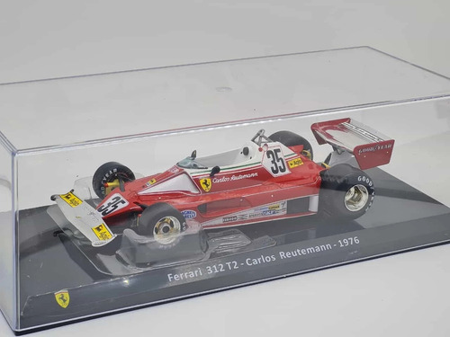 Ferrari 312 T2 # 35 Carlos Lole Reutemann 1976 Escala 1/24 Rojo