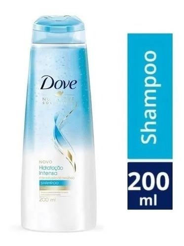 Shampoo Dove Hidratação Intensa 200ml Nutritive Solutions