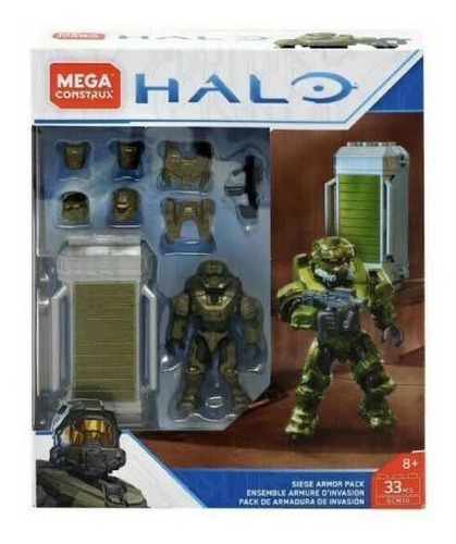 Halo Armor Pack Mega Construx Escuadrón Completo. (Usado)