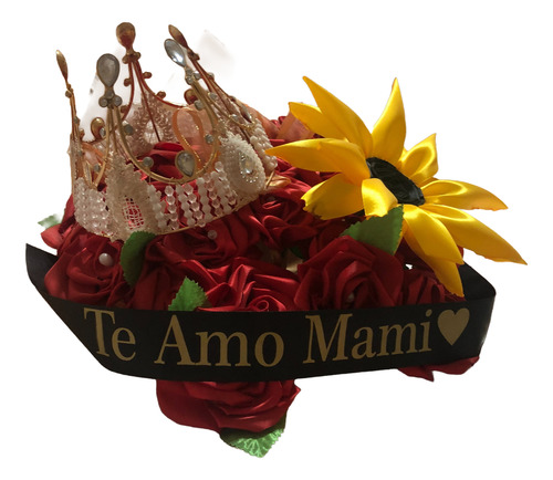 Liston Con Frases Ideal Para Tus Regalos O Ramos De Flores Rojo Negro Rosa Blanco Te Amo Mami