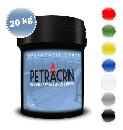 Imagen 1 de 8 de Membrana Liquida 20 Kg Super Cuotas + Envio Todo Pais