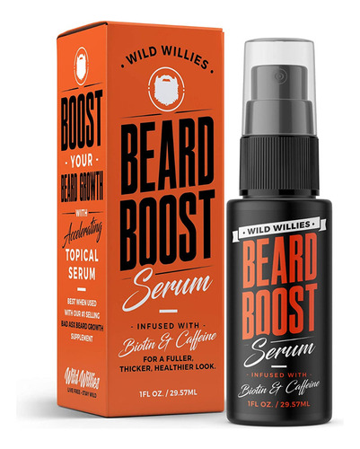 Suero Para El Crecimiento De Barba Con Biotina Beard Boost