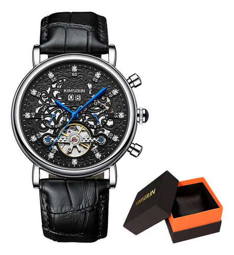 Reloj Mecánico Cronógrafo Kimsdun Tourbillon