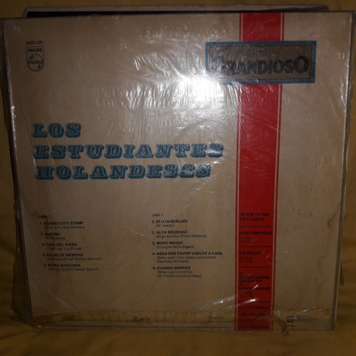 Vinilo Los Estudiantes Holandeses Serie Grandioso O2 (Usado)