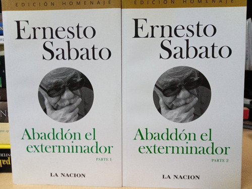 Abaddon El Exterminador - 2 Tomos - Sabato - Nacion - Nuevo 