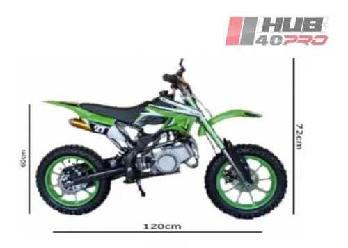 Mini Moto Infantil Gasolina 2t 49cc Cross