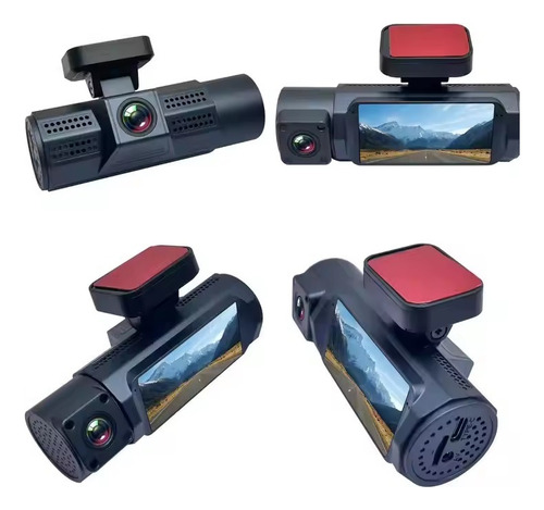 4k Dashcam 3 Cámaras Interior, Del Y Tras 512gb Dvr 4k Wifi