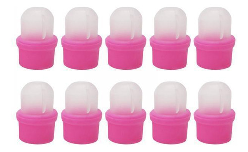 2 Set De 30 Clips Para Eliminar Esmalte De Uñas, 2 Piezas