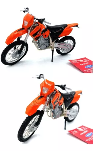 Miniatura Moto Motocross Trilha Kawasaki Suzuki Yamaha Ktm Honda 1