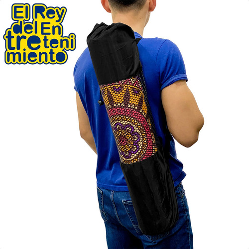 Imagen 7 de 10 de Colchoneta Yogamat Estampada Pilates, Yoga, Fitness - El Rey