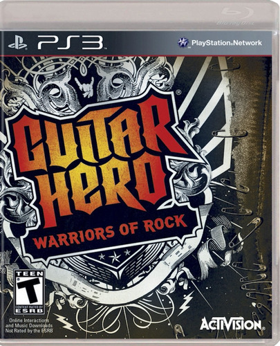 Ps3 - Guitar Hero Warriors Of Rock - Juego Físico Original U