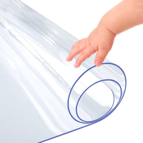 16x48 Pulgadas Nueva Versión Clear Pvc Table Cover Protector