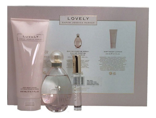 Set De Regalo Perfume Sarah Jessica Parker Lovely, 3 Unidade
