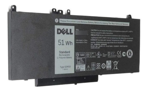 Acumulador P Dell Latitude E5450 E5550 E5250 7.4v 51wh G5m10