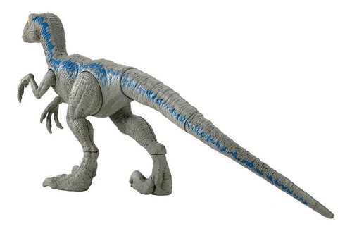 Dinossauro Boneco Velociraptor Blue - Figura Jurassic World - Mattel