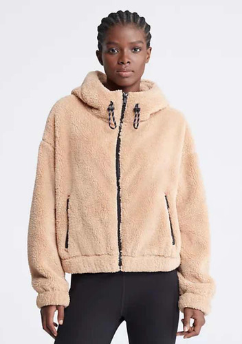 Campera De Sherpa Calvin Klein Talle L